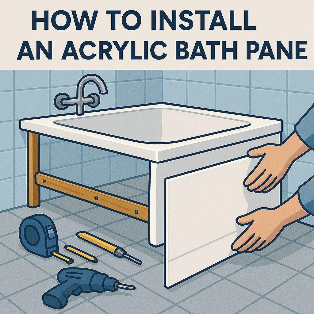 How To Install an Acrylic Bath Panel